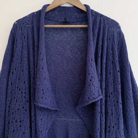 Eileen Fisher Merino Wool Cardigan Sweater - Picture 2 of 9